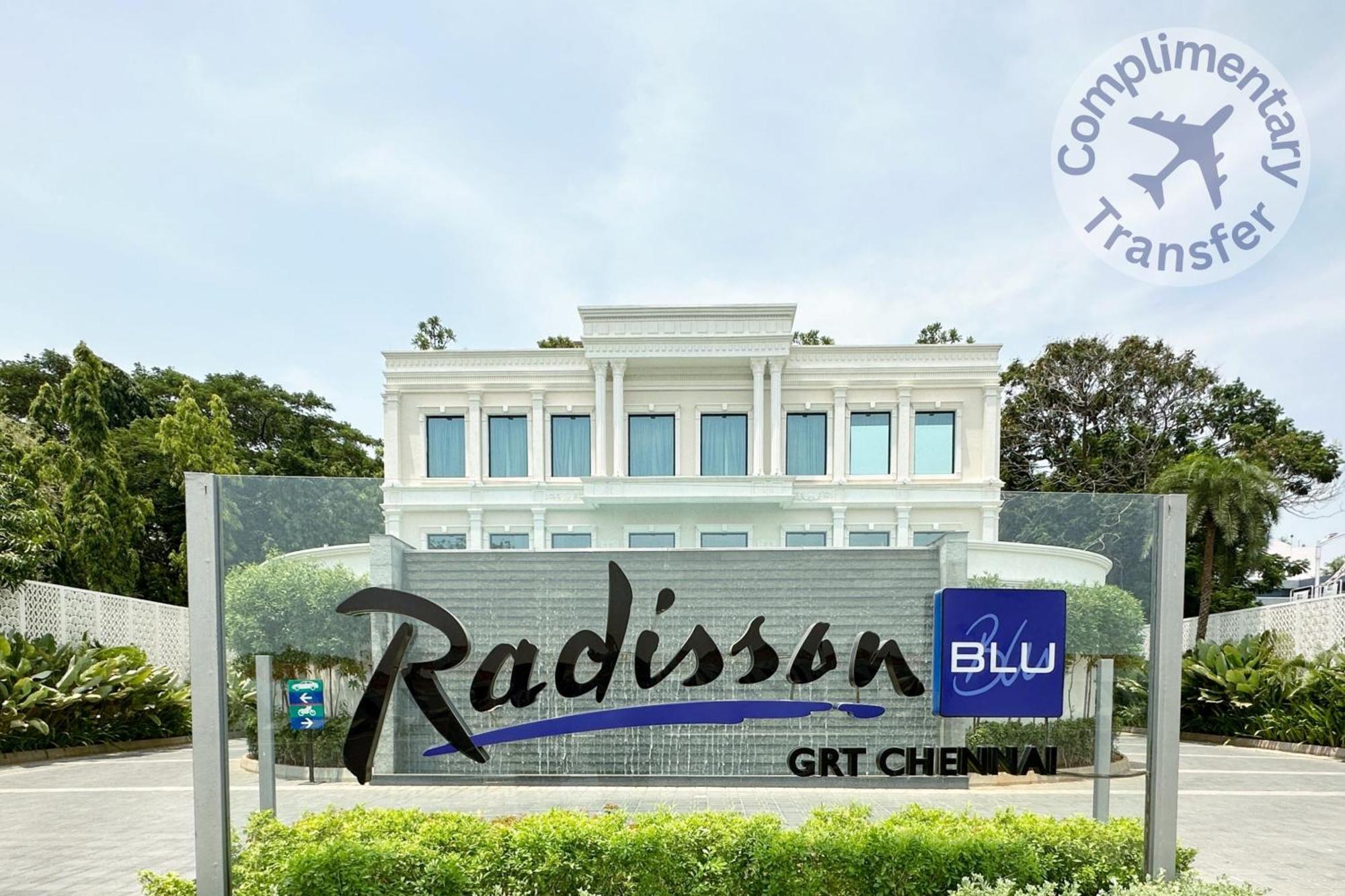 Radisson Blu Hotel Grt, Chennai International Airport Exteriér fotografie